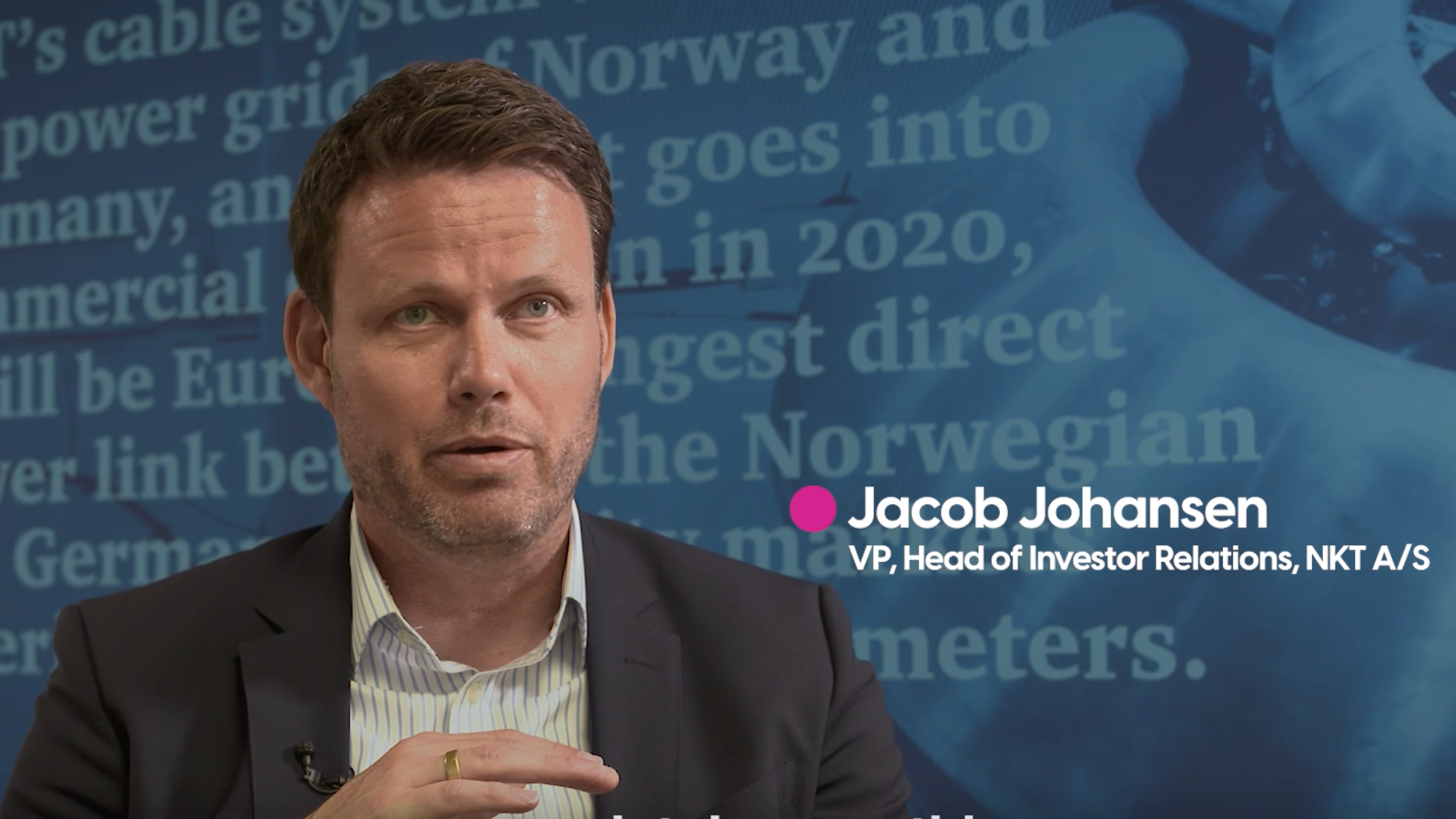 Jacob Johansen interview